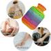 Buy Naanle Wood Rainbow Heat Bottle with Cover - 1L Hot Water Bottle for Bed Hand and Feet Warmer | Pain Relief & Heat Therapy - International Shipping Available - Buy Online on GoSupps.com