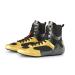 YAOTIAO High Top Boxing Shoes Men's Breathable Non-Slip Training Boots Indoor Outdoor Squat Wrestling Shoes Casual Gym Shoes 9 Gold