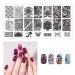 Frcolor 4pcs Nail Art Stamping Plates Set - Manicure Templates & Printing Stencils for Perfect Nail Designs | International Shipping Available - Buy Online on GoSupps.com