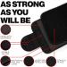 Core Power Training Waist Belt - Professional Fitness & Body Sculpting | Black - International Shipping Available - Buy Online on GoSupps.com