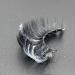 Miss Kiss MIAMI White Silver Glitter Cat Eye False Eyelashes - 20MM 3D Natural Look Makeup Women - Buy Online on GoSupps.com
