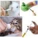 Buy Breeding Bottle for Puppies & Kittens | Silicone Nipple Pet Feeding Bottle with Syringes - Ideal for Dogs & Cats - Yellow - Buy Online on GoSupps.com