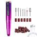 Portable Electric Nail Drill Compact Electrical Professional Nail File Kit for Acrylic Gel Nails Manicure Pedicure Polishing Shape Tools Design for Home Salon Use
