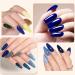 4 Pieces Blue Nail Polish Set - Quick Drying & Long-Lasting Blue Beige Grey Nail Polish - Non-Toxic Water-based Nail Polish - No UV Nail Polish for DIY Nail Art Manicure at Home (4 Pieces Blue Set) - Buy Online on GoSupps.com