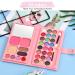 Complete Makeup Palette Set with Eyeshadows, Lipstick, Blush, Brow Powder, Shading Powder, Brushes & Mirror - Buy Online on GoSupps.com