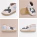 Leather Baby Shoes with Soft Sole | Bridget Bulldog Design | 0-6 Months | Boy & Girl Toddler Walking Shoes - Buy Online on GoSupps.com