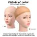 100 Pieces Elastic Wig Caps for Wigs - Beige and Nude Nylon Stocking Caps - Buy Online on GoSupps.com