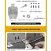 DoxiGlobal 16 Steel Shooting Target Plates for Range Practice with Rifles, Handguns & Shotguns - Ideal for Tactical Training & Airsoft - Buy Online on GoSupps.com