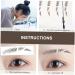FOMIYES 30 Pcs Eyebrow Stickers Makeup Stickers Eyebrows Artificial Eyebrow Tattoos Three-dimensional Tool - Buy Online on GoSupps.com