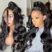24 Inch Douyin Body Wave HD Lace Front Wig 180% Density - Pre Plucked 13x4 Transparent Frontal Wig for Black Women - Buy Online on GoSupps.com