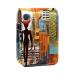 Lipstick Case Leather Lip Gloss Lipstick Organizer with Mirror Mini Lipstick Holder Bag Abstract Africa Print People J051x1tnea