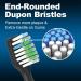 Everystep Replacement Toothbrush Heads 10 Pack for AquaSonic Duo & Home Dental Center - 5 Black + 5 White - Buy Online on GoSupps.com