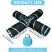 4 Way Cat Tunnel Rabbit Toys Collapsible Crinkle Tunnel Tube with Storage Bag Kitten Toys Extensible Cat Tunnels for Indoor Cats Rabbits Guinea Pigs Small Pets Running Hiding Training (Black) - Buy Online on GoSupps.com