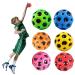 6 pieces moon ball 66mm astro jump ball bounce ball bouncing ball for children high jumps rubber ball space ball moonball make a blazing noise high bounce hole ball moonball lava ball