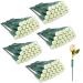 150 Pcs Floral Water Tubes Plastic Green Floral Tubes with Rubber Caps Fresh Flower Water Tubes Flower Tubes Flower Arrangements Supplies for Bouquet Stem Supplies  6 Inches