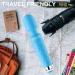 Handheld Cordless Waterproof Wand Massager | USB Rechargeable | 20 Vibration Patterns | 8 Speed | Full Body Massage | Light Blue - Buy Online on GoSupps.com