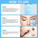 Rechargeable Heated Eyelash Curler - Quick Easy & Natural Curls | Handheld Electric Rizador de Pesta as (Blue) | Long-Lasting Makeup Solution - Buy Online on GoSupps.com