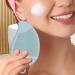 Eventerde Facial Washer Face Washer - Double Sided Silicone Facial Cleansing Pad - Manual Skin Care Scalp Brush Versatile Hand Scrubber Grey-green - Buy Online on GoSupps.com