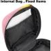 Funny Pink Fruit Banana Menstrual Cup Storage Bag for Women Portable & Stylish Bandage Organizer for First Period Essentials - Buy Online on GoSupps.com