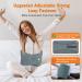 Heating Pad for Back Pain and Cramps Relief - Large Menstrual Heating Pad with 4 Timer Auto Shut Off & 6 Heat Setting Electric Heat Pad - Dry & Moist Therapy - 12x24+20 - Buy Online on GoSupps.com