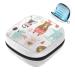 GIAPB Sanitary Napkin Storage Bag Period Bag Tampon Bag Makeup Bag Pad Pouch Cartoon Animals Summer Bear Color2338