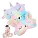 FOMIYES 12 Pcs Blindfold Eyemask Sleeping Eye Shade Eye Patches for Sleeping for Kids Sleepmask Unicorn Soft Eye Mask Wear-Resistant Eye Cover Cartoon Polyester Office Bean Paste