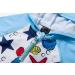 BONVERANO Baby Boys Swimsuit 6-9 Months Blue Star | UPF 50+ Full-Zip Hoodie One Piece Swimwear - Buy Online on GoSupps.com