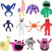 NILUTO 12pcs Banban Plush Ban 2 Plush Pinky Stewie Scout Lenny Sheriff Jeff Zephyr Snail Opila Bird Banban 2 Plush Set