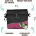 PetLove Treat Bag for Dogs - Pink Food Bag with Magnetic Closure & Poop Bag Dispenser | Stylish Bum Bag for Pet Owners - Buy Online on GoSupps.com