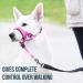 Goodboy Dog Halter - Anti-Pull Padded Harness for Small to Large Dogs | Size 3 Rosa Nylon/Black | Includes Training Instructions - Buy Online on GoSupps.com
