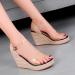 Buy XTZYGLFD Summer Sandals for Women - Stylish Espadrilles & Wedges Outdoor Shoes - Black UK Size 6.5 - International Shipping Available - Buy Online on GoSupps.com
