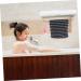 Silicone Body Brush Bath Towel Set - 2Pcs Pull Back Strip Scrubber for Adults | 100x25cm - Buy Online on GoSupps.com