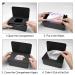 Buy Lectorias PP Material Wet Wipes Box - Sealed Handkerchief & Cosmetic Towel Container - Black | Durable Wet Wipes Holder for Adults - Buy Online on GoSupps.com