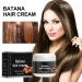 Batana Oil Hair Cream Organic Batana Oil Natural Healthy Hair Batana Oil Promotes Women's Hair Health Improves Hair and Skin Shine Restores - Buy Online on GoSupps.com