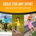 Flybar Kids Bike Helmet - Dual Certified Lightweight Skateboard Helmet - Orange Medium - For Youth & Toddler Boys & Girls 3-14 - Ideal for Roller Skating, Pogo, Electric Scooter & Snowboard - Buy Online on GoSupps.com