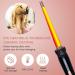 Curling Wand Set Wand Curling Iron Lychee 5 in 1 PRO Hair Curling Iron Tapered Hair Curler with Interchangeable Ceramic Barrels Instant Heating Adjustable Temperature Heat Protective Glove Hair Clip (Gold) - Buy Online on GoSupps.com