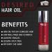 Tibolli Desired Hair Oil 1 fl oz - Anti-Frizz & Repair for Dry Damaged Hair - Natural Ingredients for Men & Women - 30ml - Buy Online on GoSupps.com