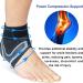 Beister Ankle Support Compression Brace - Breathable Neoprene Sleeve for Sports, Arthritis, Plantar Fasciitis - Medium, Pack of 2 - Buy Online on GoSupps.com