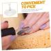 minkissy 1 Set Magnetic Base Nail Stand for Painting Nails Nail Accessories Nail Holder for Painting Nails Press on Nail Stand Nail Painting Stand Fake Nail Stand Represent Acrylic Portable - Buy Online on GoSupps.com