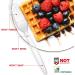 80 Pack Clear Heavy Duty Disposable Plastic Forks for Parties - Buy Online on GoSupps.com