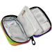 Weekly 7 Day Pill Case Bag - Travel Pill Organizer with 8 Small Pill Boxes | Colorful Tie Dye Design - Buy Online on GoSupps.com