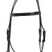 Premium Black Brown Raised Eventing Leather Horse English Bridle - Hand Stitched Acerugs - Buy Online on GoSupps.com