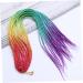 minkissy Ponytail Extension Straight Hair Extension Clip Braided Synthetic Hairpieces Clip on Ponytails Braids Hair Extensions Dreadlocks Wigs Human Hair Fake Multicolor Women's Size 1 Picture 1 - Buy Online on GoSupps.com
