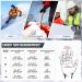 WOLFILIST Ski Gloves - Waterproof, Windproof, 3M Thinsulate Insulated Snowboard Gloves with Zipper Pocket - Touchscreen Winter Gloves for Men Women (Large, Blue) - Buy Online on GoSupps.com