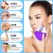 Joyeee Ice Roller - Egg-Shaped Facial Massage Tool for Skin Care | Reduces Swelling Shrinks Pores & Improves Elasticity - Violet Color - Buy Online on GoSupps.com