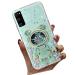 Tivenfezk Nadoli for Samsung Galaxy A03s Treibeand B r Astronaut Hidden Stand Shell caricature glitter astronaut stand Soft silicone bling cell phone case transparent protective cover samsung galaxy a03s green