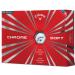 Callaway Chrome Soft Golf Balls, Prior Generation, (One Dozen) White