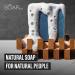 Lavender Natural Bar Soap - Artisan Gift Set for Women | Shea Butter Bath Soap | French Garden Scent by SOAP CLUB - Buy Online on GoSupps.com