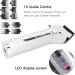 Hair Clippers USB Charging Comfortable Grip Long Use Time Safety Electric Hair Trimmer Detailer Trimmer for Traver for Home for Business Trip (Silver) - Buy Online on GoSupps.com