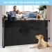 120 Inch Extra Wide Baby Gate for Large Opening Retractable Baby Gates for Doorway Extra Long Dog Gate for The House Outdoor Adjustable Large Pet Gates for Dogs Indoor Mesh Child Gate (Black) - Buy Online on GoSupps.com